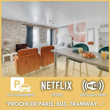 La Perle De Pontoise - Studio Proche Paris Jo Paris 2024 Ngoại thất bức ảnh