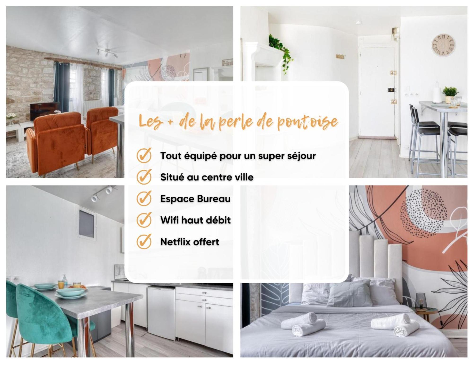 La Perle De Pontoise - Studio Proche Paris Jo Paris 2024 Ngoại thất bức ảnh